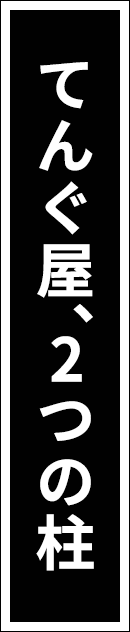 てんぐ屋、2つの柱